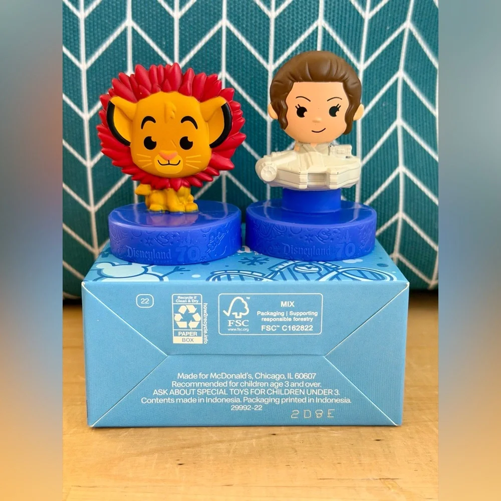 McDonalds Disney 70th Anniversary Toy #22 Rey Simba